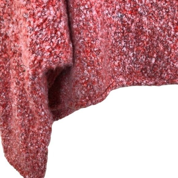 FREE PEOPLE BFF Sweater Cowl Neck Oversized Crop Sweater Size Small - Picture 11 of 16